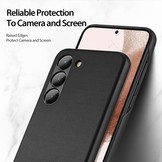 Samsung Galaxy S23 Plus Grid Serie Back cover hoes - Zwart