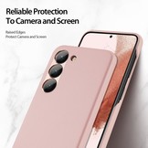 Samsung Galaxy S23 Plus Grid Serie Back cover hoes - Lichtroze