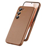 Samsung Galaxy S23 Plus Grid Serie Back cover hoes - Bruin