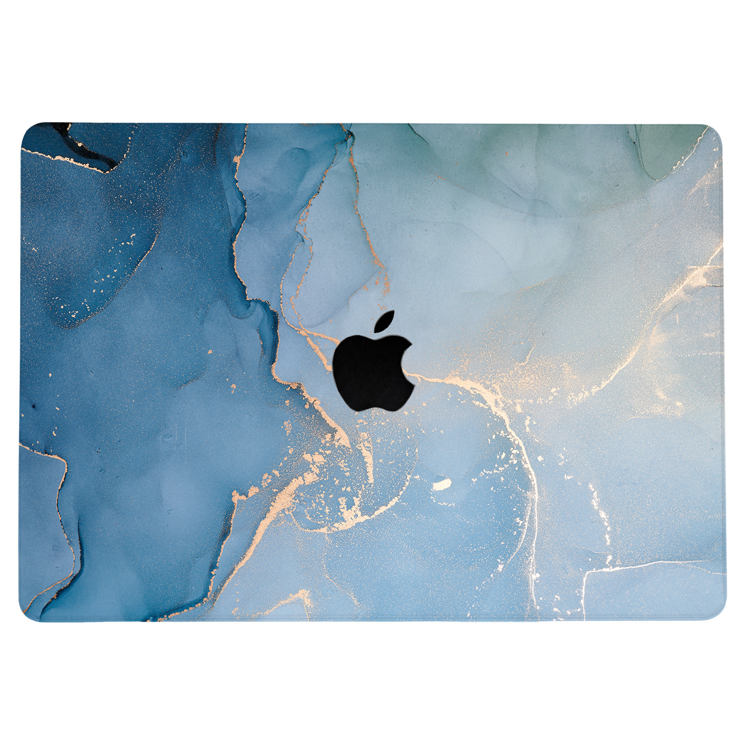MacBook Pro 16 inch M1 / M2 (2021-2023) case hoes - Aciano Azul