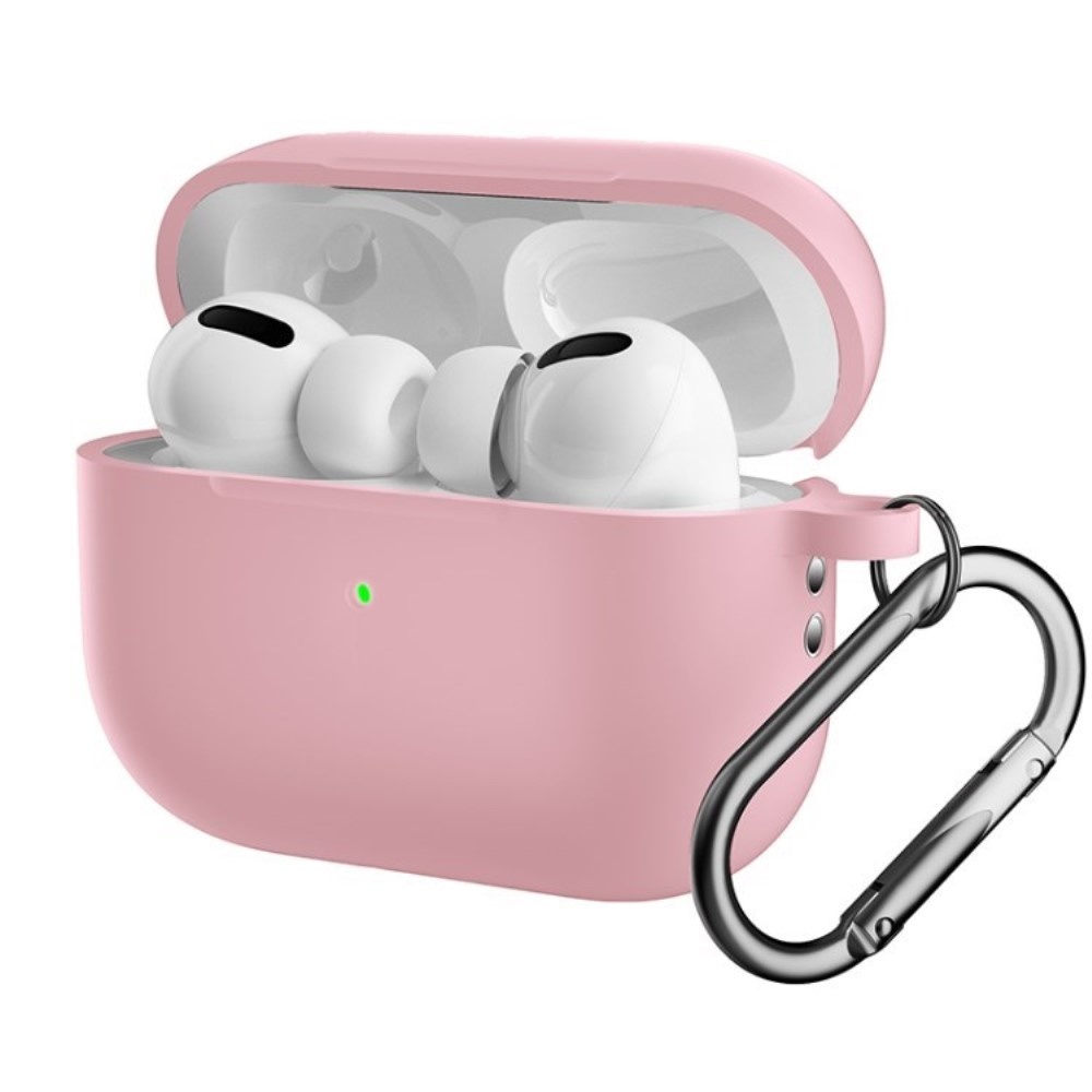 Lunso - AirPods Pro 2 - Softcase hoes - Lichtroze
