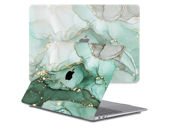 Lunso MacBook Pro 13 inch M1/M2 (2020-2022) cover hoes - case - Green Maeve