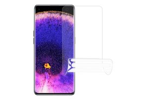 Lunso - Oppo Find X5 Beschermfolie - 2 stuks Full cover Screenprotector