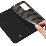 Xiaomi 12T en Xiaomi 12T Pro Slim Bookcase hoesje - Zwart