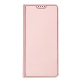 Xiaomi 12T en Xiaomi 12T Pro Slim Bookcase hoesje - Rose Goud