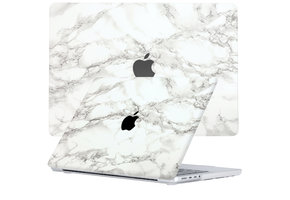 Lunso MacBook Pro 14 inch (2021-2024) coes - case - Marble Cosette