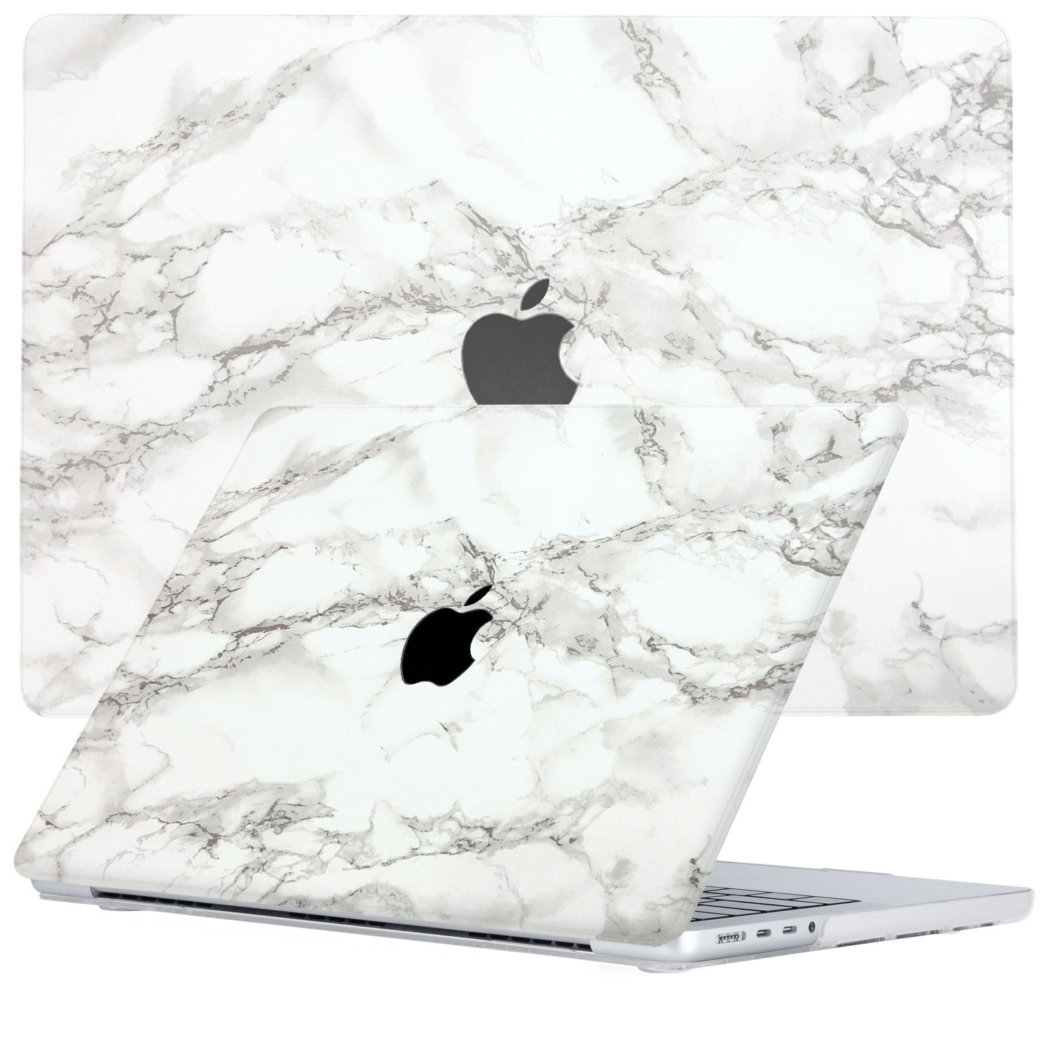 MacBook Pro 14 inch (2021-2024) case hoes - Marble Cosette - Model A2442 / A2779 / A2918 / A2992 / A3112 / A3185 / A3401