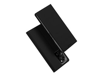 Dux Ducis - Xiaomi Poco X5 Pro - Slim bookcase hoesje - Zwart