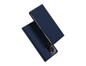 Dux Ducis - Xiaomi Poco X5 Pro - Slim bookcase hoesje - Donkerblauw