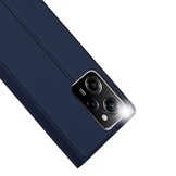 Xiaomi Poco X5 Pro Slim Bookcase hoesje - Donkerblauw