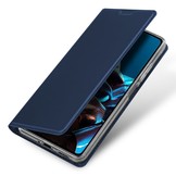 Xiaomi Poco X5 Pro Slim Bookcase hoesje - Donkerblauw