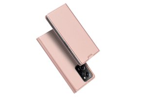 Dux Ducis - Xiaomi Poco X5 Pro - Slim bookcase hoesje - Rose Goud