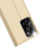 Xiaomi Poco X5 Pro Slim Bookcase hoesje - Goud