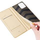 Xiaomi Poco X5 Pro Slim Bookcase hoesje - Goud