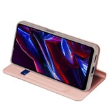 Xiaomi Poco X5 Slim Bookcase hoesje - Rose Goud