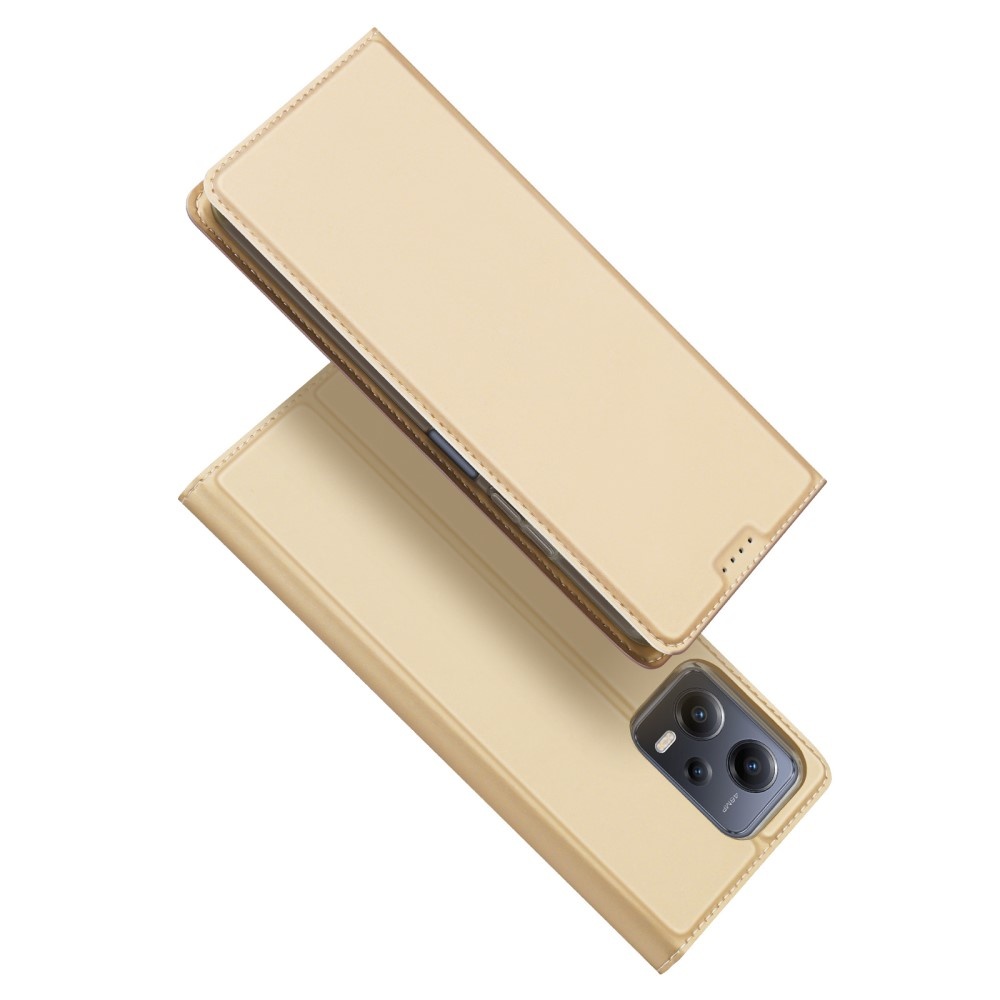 Xiaomi Poco X5 Slim Bookcase hoesje - Goud