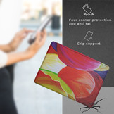 Kobo Aura Edition 2 hoes (6 inch) Vegan Saffiano leren sleep cover - Tulpen