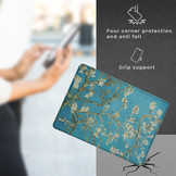Kobo Aura Edition 2 hoes (6 inch) Vegan Saffiano leren sleep cover - Van Gogh Amandelbloesem