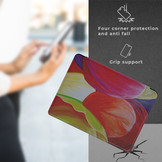 Kobo Nia hoes (6 inch) Vegan Saffiano leren sleep cover - Tulpen