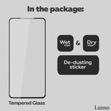 Samsung Galaxy S23 Gehard beschermglas met Zwarte Rand (Screenprotector)