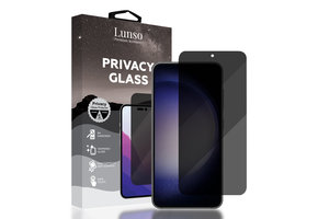 Lunso - Samsung Galaxy S23 - Privacy Glass - Screen protector