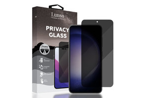 Lunso - Samsung Galaxy S23 Plus - Privacy Glass - Screen protector