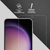 Samsung Galaxy S23 Plus Duo Pack (2 stuks) Beschermfolie Full Covered Screen protector inclusief bevestiging tool