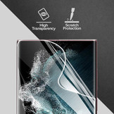 Samsung Galaxy S23 Ultra Duo Pack (2 stuks) Beschermfolie Full Covered Screen protector inclusief bevestiging tool
