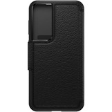 Samsung Galaxy S23 Plus Otterbox Strada Case leren bookcase hoesje - Zwart