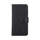 Samsung Galaxy S23 lederen afneembare 2-in-1 bookcase hoes - Zwart