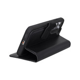 Samsung Galaxy S23 lederen afneembare 2-in-1 bookcase hoes - Zwart