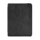 Kobo Aura H2o edition 1 hoes (6.8 inch) Lederen sleep cover - Zwart