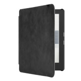 Kobo Aura H2o edition 1 hoes (6.8 inch) Lederen sleep cover - Zwart