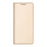 Samsung Galaxy A04s Slim Bookcase hoesje - Goud