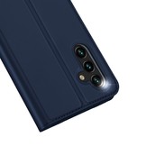 Samsung Galaxy A04s Slim Bookcase hoesje - Donkerblauw