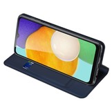 Samsung Galaxy A04s Slim Bookcase hoesje - Donkerblauw