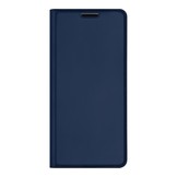 Samsung Galaxy A04s Slim Bookcase hoesje - Donkerblauw