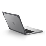 MacBook Air 13 inch (2022-2025) Armor cover hoes met pootjes - Grijs