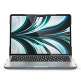 MacBook Air 13 inch (2022-2025) Armor cover hoes met pootjes - Grijs