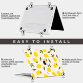 MacBook Pro 14 inch (2021-2024) cover hoes - Squeezy Lemon -  Model A2442 / A2779 / A2918 / A2992 / A3112 / A3185 / A3401