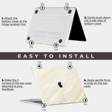 MacBook Pro 14 inch (2021-2026) cover hoes - Creamy Vibes