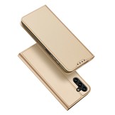 Samsung Galaxy A14 5G Slim Bookcase hoesje - Goud