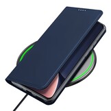 Xiaomi 13 Slim Bookcase hoesje - Donkerblauw