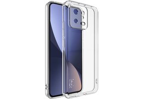 Lunso - Xiaomi 13 - TPU Backcover hoes - Transparant