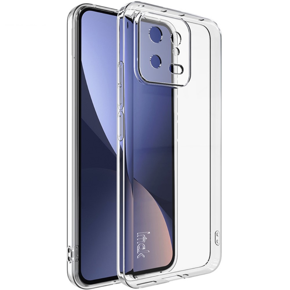 Lunso - Xiaomi 13 - TPU Backcover hoes - Transparant