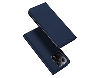 Dux Ducis - Xiaomi 13 Pro - Slim bookcase hoesje - Donkerblauw