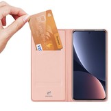 Xiaomi 13 Pro Slim Bookcase hoesje - Rose Goud