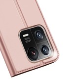 Xiaomi 13 Pro Slim Bookcase hoesje - Rose Goud
