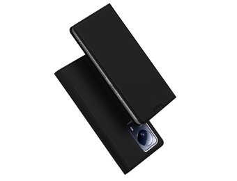 Dux Ducis - Xiaomi 13 Lite - Slim bookcase hoesje - Zwart