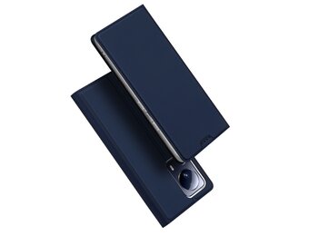 Dux Ducis - Xiaomi 13 Lite - Slim bookcase hoesje - Donkerblauw